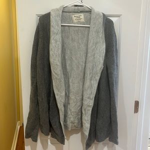 Abercrombie Gray Cardigan